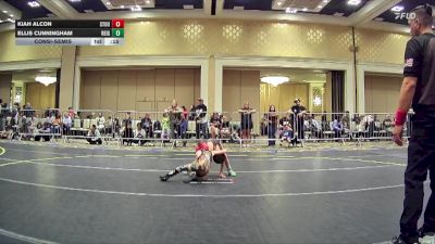 50 lbs Consolation - Kiah Alcon, Stout Wr Ac vs Ellis Cunningham, Reign WC