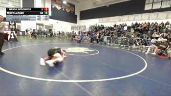 157 lbs Champ. Round 2 - Travis Alfaro, Bishop Amat vs Mason McDonnell, Fountain Valley