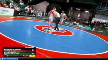 1 lbs Quarterfinal - Nathan Buchanan, Mount Zion-Carroll vs Blaydn Bowman, Trion