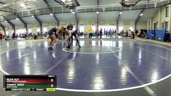 165 lbs Quarterfinal - Tommy West, Unattached vs Alaa Aly, Unattached-Edinboro