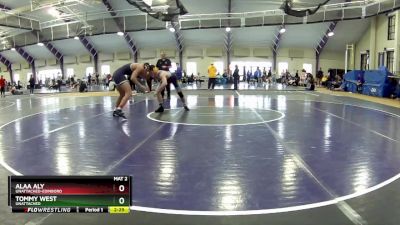 165 lbs Quarterfinal - Tommy West, Unattached vs Alaa Aly, Unattached-Edinboro