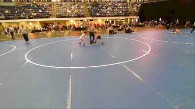 Boys 3rd-4th Grade - 53 Cons. Round 2 - Leo Ruiz, Iowa vs Cole Henley, DC Elite Wrestling