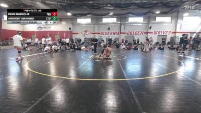123 lbs Round 2 (12 Team) - Evan Margolis, Prime Gold vs Anthony Mannino, Steller Trained Bly