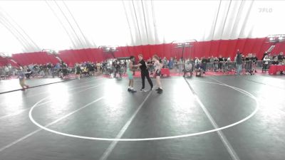 120 lbs Round 2 - Teghan Moore, La Crosse Area Wrestlers vs Elijah Knox, Wisconsin