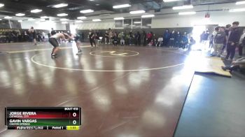 175 lbs Champ. Round 2 - Gavin Vargas, Canyon Springs vs Jorge Rivera, Cathedral City