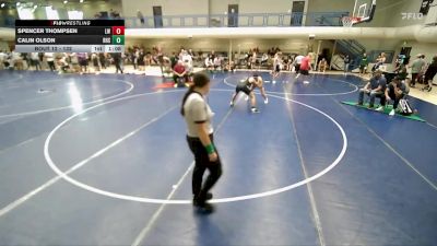 132 lbs Champ. Round 1 - Calin Olson, Riverton High School vs Spencer Thompsen, Legion Wrestling