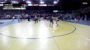 120 lbs Champ. Round 3 - Ryker Allen, Post Falls vs Adam Ostoja, Meridian