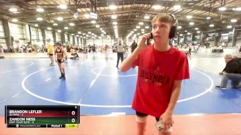 76 lbs Rd# 10- 4:00pm Saturday Final Pool - Zandon Ness, East Coast Elite vs Brandon Lefler, Olympia