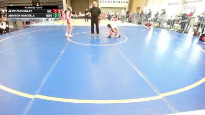 70 lbs Rr Rnd 3 - Alice Chouinard, ICWL Bruisers Girls vs Addison Nardella, MGW Beach Beasts