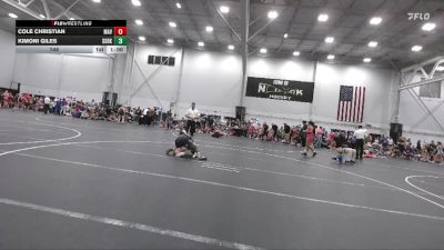 144 lbs Round 4 (6 Team) - Cole Christian, Mavericks vs Kimoni Giles, South Side WC Black