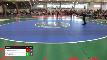 132 lbs Rr Rnd 1 - George Emendorfer, Baylor School vs Trace Ragland, New Kent