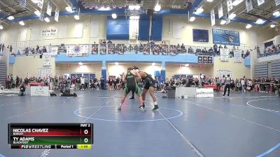 144 lbs Champ. Round 2 - Ty Adams, Blackfoot vs Nicolas Chavez, Burley