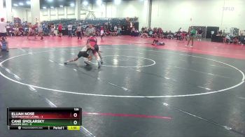 126 lbs Round 9 (10 Team) - Cane Smolarsky, Camden Socs vs Elijah Nose, Team Montana Laurel