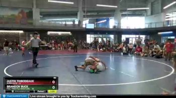 95 lbs Quarters & 1st Wb (16 Team) - Justin Thibodeaux, Alpha Elite vs Brandon Buck, Full Throttle Wrestling