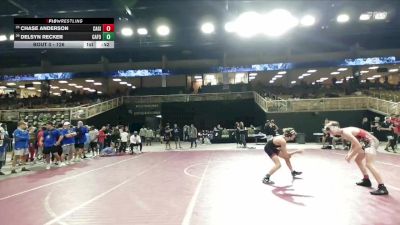 126 lbs Cons. Round 2 - Delsyn Recker, Carolina Forest vs Chase Anderson, Cardinal Gibbons