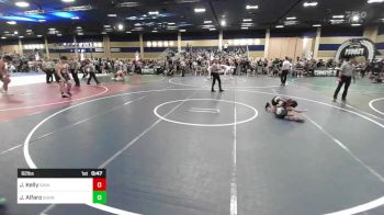 62 lbs Quarterfinal - Jessie Kelly, Savage House vs Joshua Alfaro, Sunnyside WC