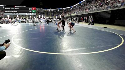 110 lbs Pigtails - Mikey Stillwell, Springfield vs Branson May, Seneca Valley