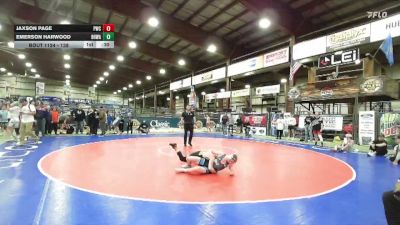 138 lbs Cons. Semi - Jaxson Page, Pirate Wrestling Club vs Emerson Harwood, Black Hills Wrestling Academy