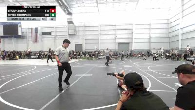 116 lbs Consolation - Brody Zieske, 4 Corners Underground vs Bryce Thompson, Threshold WC