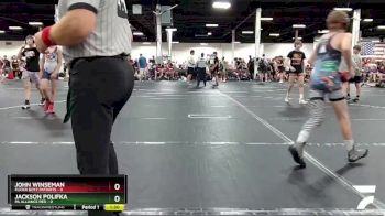 98 lbs Round 2 (4 Team) - John Winseman, Flickr Boyz Patriots vs Jackson Polifka, PA Alliance Red