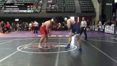 285 lbs Champ. Round 1 - Antonio Garcia, Corban University vs Zion Longsine, Arizona Christian University