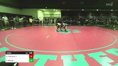 144 lbs Round Of 128 - Hunter Stevens, WI vs Talon Maple, FL