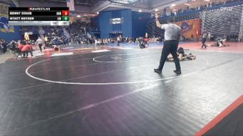 150 lbs Cons. Round 1 - Wyatt Snyder, Easton Area Hs vs Benny Staub, Hatboro Horsham