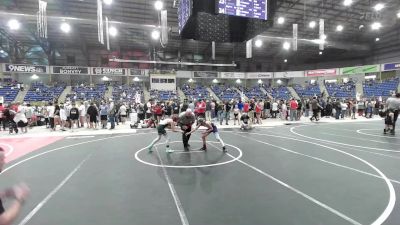 81 lbs Consolation - Angelo Martinez, Nebraska Wr Ac vs Justin Huntsinger, Teller Takedown WC