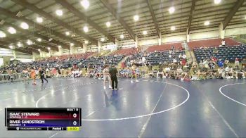 113 lbs Quarters & Wb (16 Team) - Isaac Steward, Montana 1 vs River Sandstrom, Oregon 1