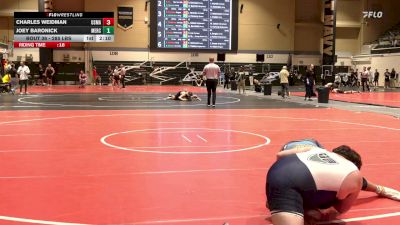 285 lbs Round Of 16 - Charles Weidman, Usmaps vs Joey Baronick, Mercyhurst