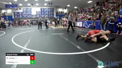 132 lbs Quarterfinal - William Conley, Chandler Takedown Club vs Tripp Bishop, Redskins Wrestling Club