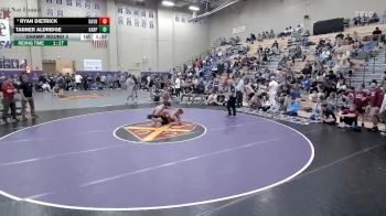 150 lbs Champ. Round 3 - Ryan Dietrick, Ravenwood vs Tanner Aldridge, Harpeth