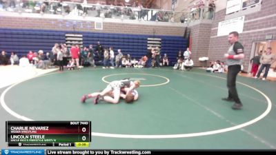 132/138 3rd Place Match - Charlie Nevarez, Weiser Wrestling vs Lincoln Steele, Uncle Rico`s Freestyle Wrstl`n