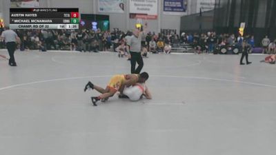120 lbs Champ. Rd Of 32 - Austin Hayes, Team Takedown vs Michael McNamara, Edwardsville