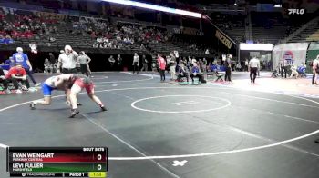 165 Class 3 lbs Champ. Round 1 - Levi Fuller, Marshfield vs Evan Weingart, Parkway Central