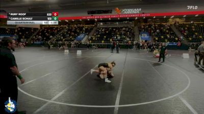 125 lbs Quarterfinal - Ruby Roof, Algona vs Camille Schult, Waverly-Shell Rock