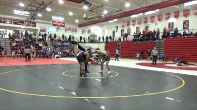 285 lbs Cons. Round 2 - Aiden Blum, Dubuque Hempstead (JV) vs Daniel Orosco Rocha, Iowa City, Liberty