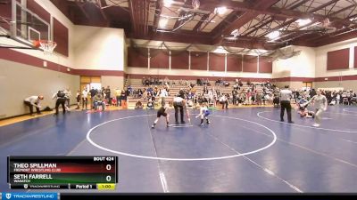 75 lbs Champ. Round 1 - Theo Spillman, Fremont Wrestling Club vs Seth Farrell, Wasatch