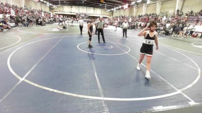 122 lbs Rr Rnd 1 - Tanner Tafoya, Stout Wrestling Academy vs Tristan Pedonie, Jr Bulldog Wrestling