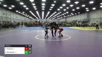80 lbs Rr Rnd 1 - Xavier Pacheco, New Mexico vs Domenic Munaretto, Team USA
