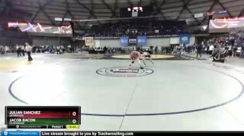 2A 138 lbs Cons. Round 2 - Julian Sanchez, Grandview vs Jacob Bacon, Ellensburg