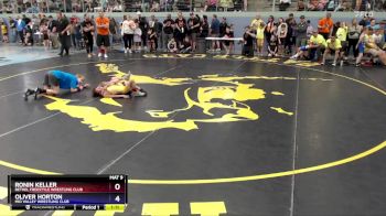 56 lbs Semifinal - Ronin Keller, Bethel Freestyle Wrestling Club vs Oliver Horton, Mid Valley Wrestling Club