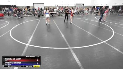 170 lbs Round 2 - Rachel Schauer, FWA vs Katelyn Richter, Wisconsin