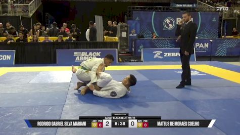 Mateus De Moraes Coelho vs Rodrigo Gabriel Silva Mariani 2026 Pan Jiu Jitsu IBJJF Championship