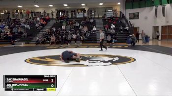 197 lbs Cons. Semi - Joe Braunagel, Illinois vs Zac Braunagel, Illinois