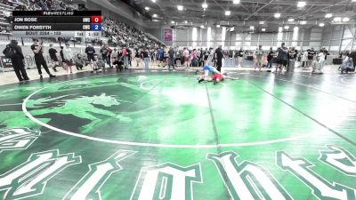 155 lbs Cons. Semis - Jon Rose, Outlaw Wrestling Club vs Owen Forsyth, Connell Wrestling Club