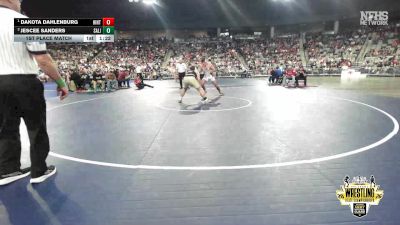 B3A-190 lbs 1st Place Match - Dakota Dahlenburg, Hinton vs Jescee Sanders, Salina