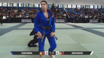 Sophia Martins vs Thaina Moreira 2026 FJJ Rio Carioca