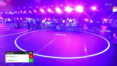 109 lbs Round Of 32 - Mason Enquist, Black Fox Wrestling Academy vs Jorrdan Salazar, Steel City Reloaded WC