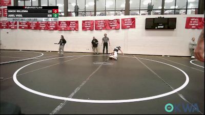 100 lbs Final - Knox Rillema, Lexington Wrestling Club vs Abel Vigil, Team Nomad